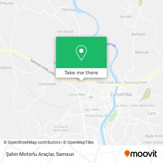 Şahin Motorlu Araçlar map