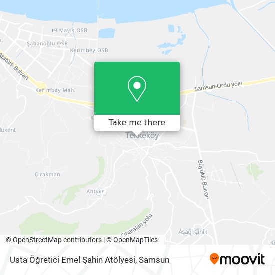 Usta Öğretici Emel Şahin Atölyesi map