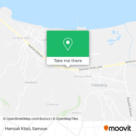 Hamzalı Köyü map