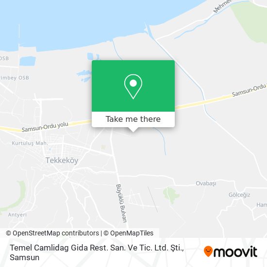 Temel Camlidag Gida Rest. San. Ve Tic. Ltd. Şti. map