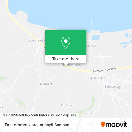 Fırat otomotiv otokar bayii map