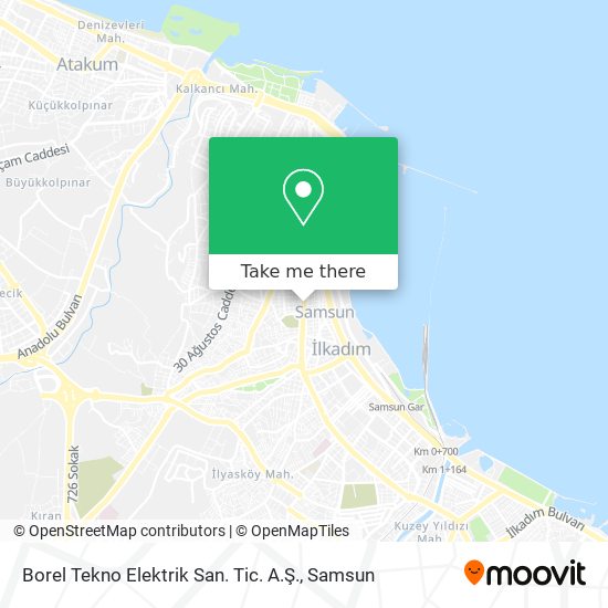 Borel Tekno Elektrik San. Tic. A.Ş. map