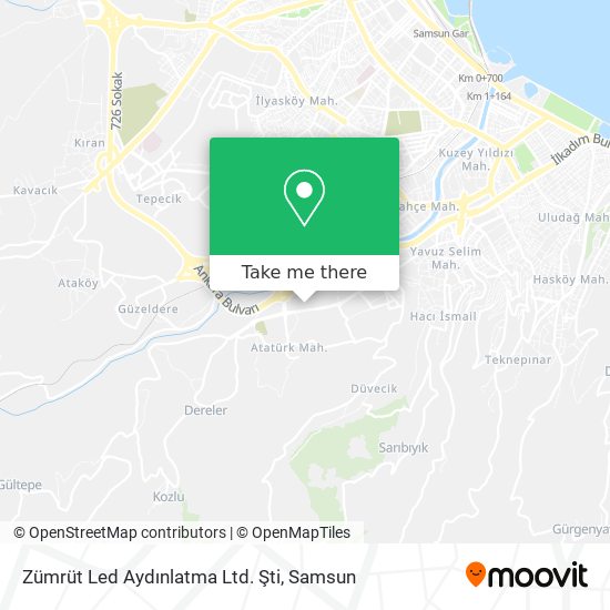 Zümrüt Led Aydınlatma Ltd. Şti map