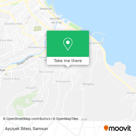 Ayçiçek Sitesi map