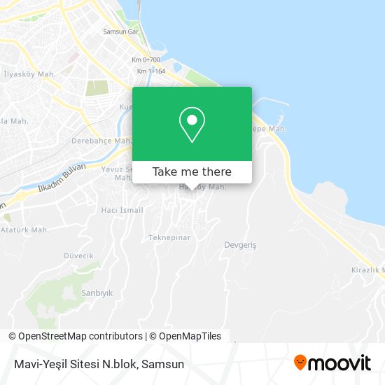Mavi-Yeşil Sitesi N.blok map