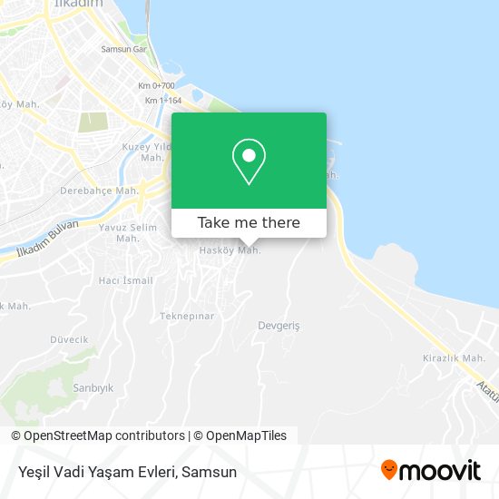 Yeşil Vadi Yaşam Evleri map