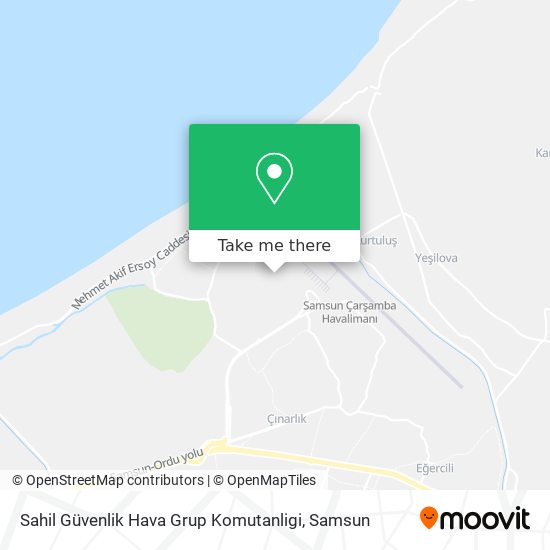Sahil Güvenlik Hava Grup Komutanligi map