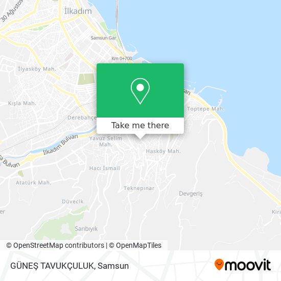 GÜNEŞ TAVUKÇULUK map