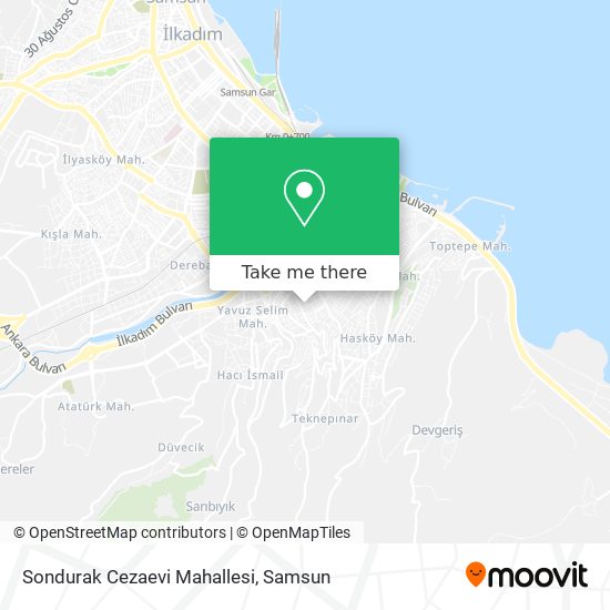 Sondurak Cezaevi Mahallesi map