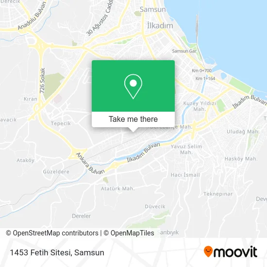1453 Fetih Sitesi map