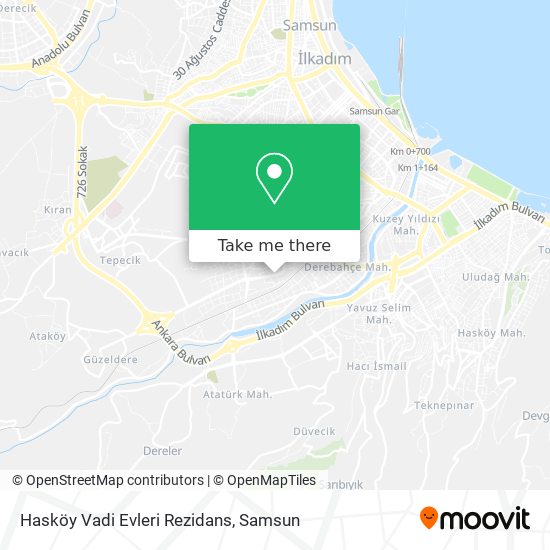 Hasköy Vadi Evleri Rezidans map