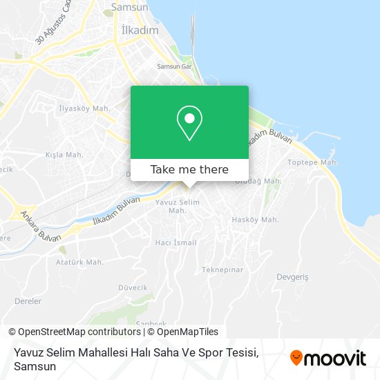Yavuz Selim Mahallesi Halı Saha Ve Spor Tesisi map