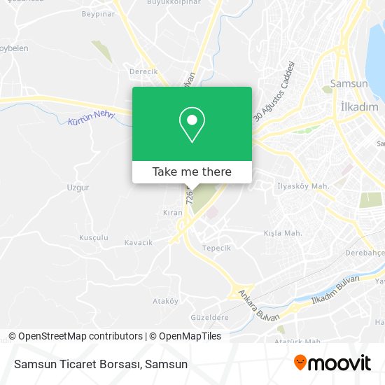 Samsun Ticaret Borsası map