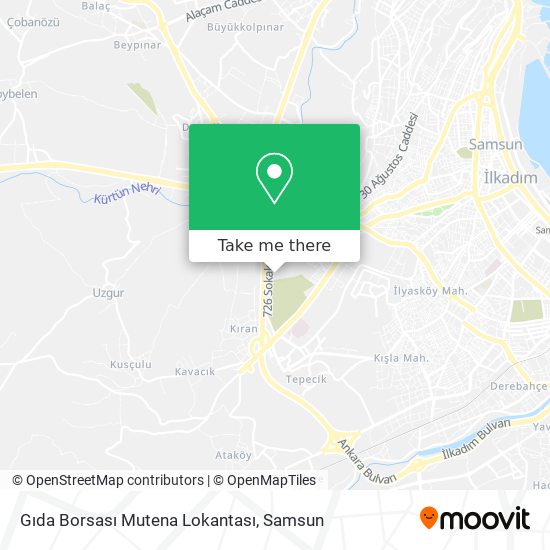Gıda Borsası Mutena Lokantası map