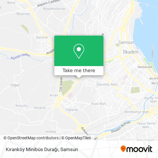Kıranköy Minibüs Durağı map