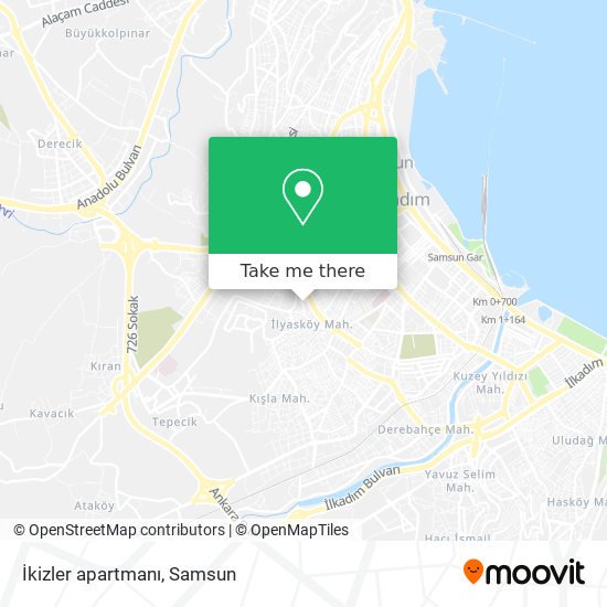 İkizler apartmanı map