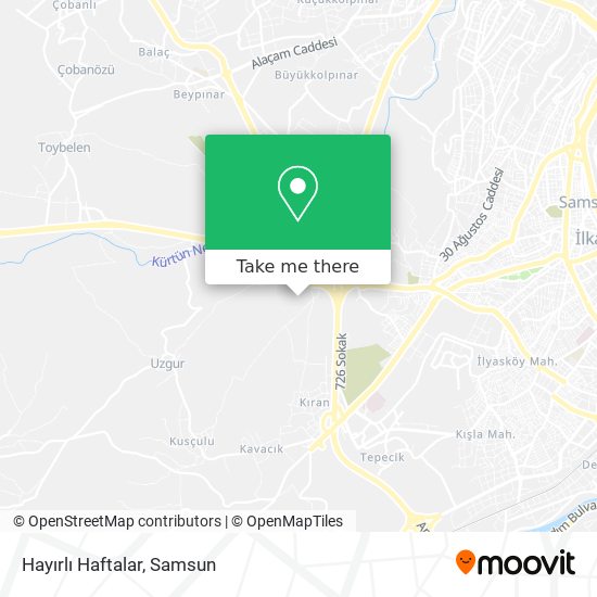Hayırlı Haftalar map