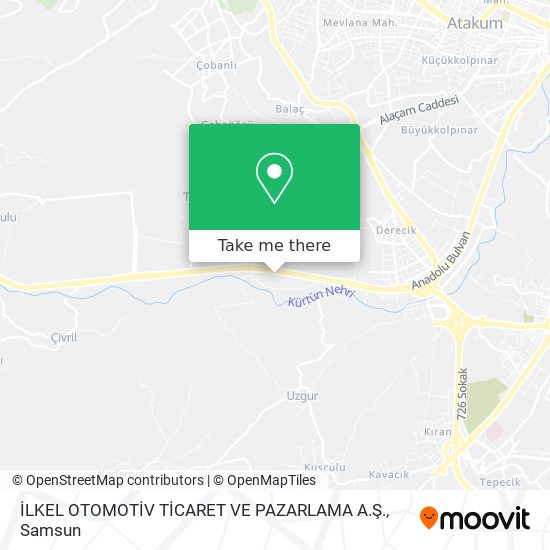 İLKEL OTOMOTİV TİCARET VE PAZARLAMA A.Ş. map