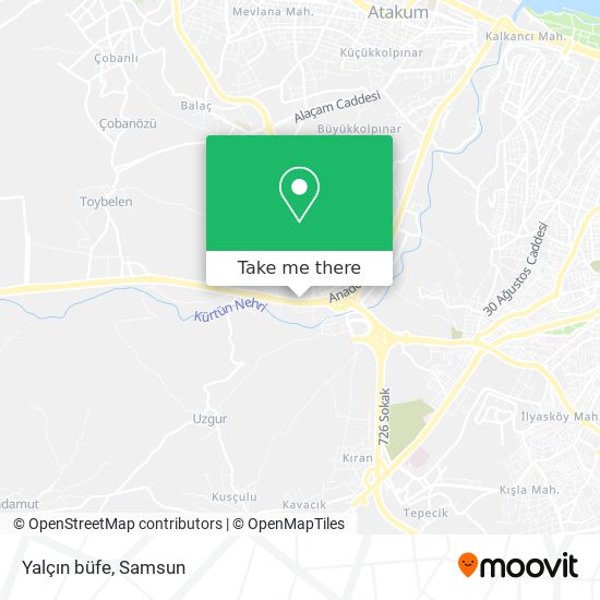 Yalçın büfe map
