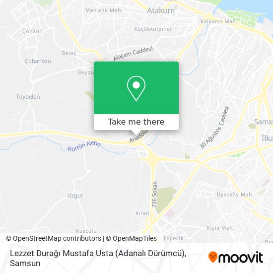 Lezzet Durağı Mustafa Usta (Adanalı Dürümcü) map