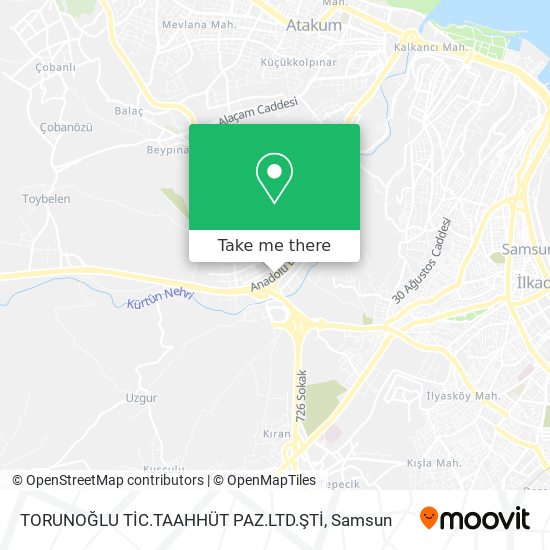 TORUNOĞLU TİC.TAAHHÜT PAZ.LTD.ŞTİ map
