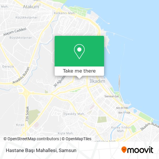 Hastane Başı Mahallesi map