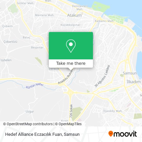 Hedef Alliance Eczacılık Fuarı map