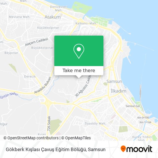 Gökberk Kışlası Çavuş Eğitim Bölüğü map