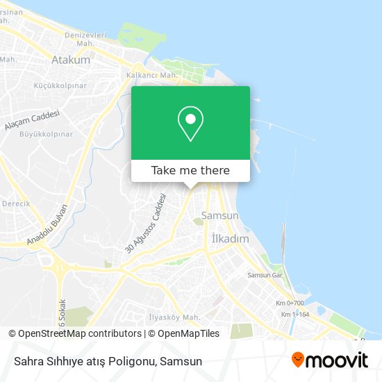 Sahra Sıhhıye atış Poligonu map