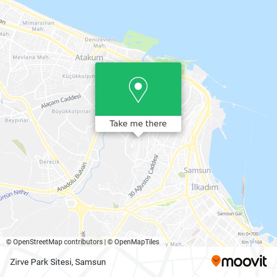 Zirve Park Sitesi map