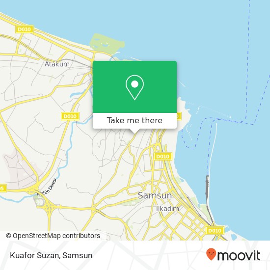 Kuafor Suzan map