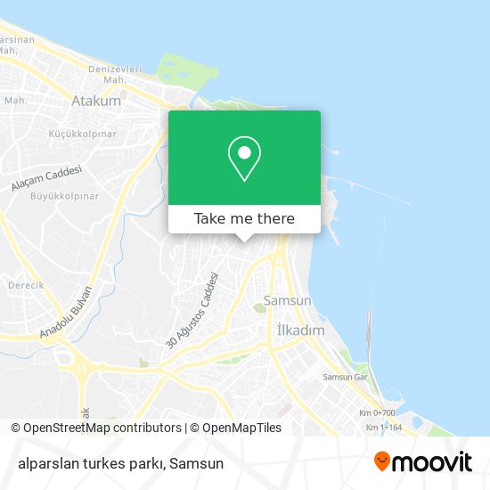 alparslan turkes parkı map