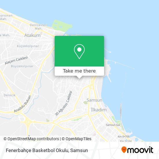 Fenerbahçe Basketbol Okulu map