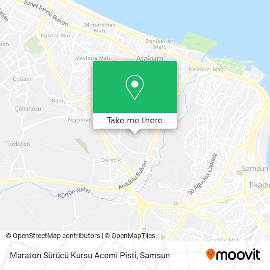 Maraton Sürücü Kursu Acemi Pisti map