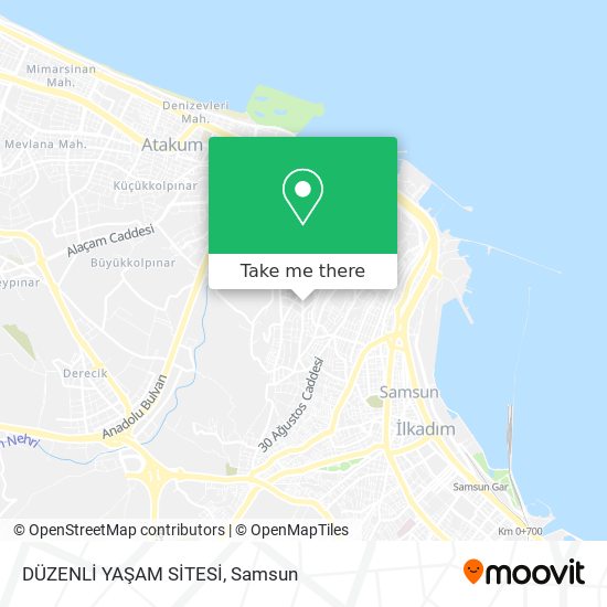DÜZENLİ YAŞAM SİTESİ map