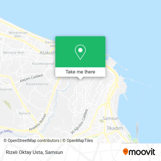 Rizeli Oktay Usta map