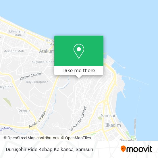 Duruşehir Pide Kebap Kalkanca map