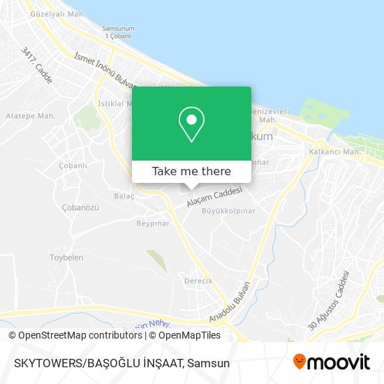SKYTOWERS/BAŞOĞLU İNŞAAT map