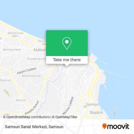 Samsun Sanat Merkezi map