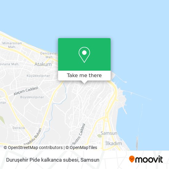 Duruşehir Pide kalkanca subesi map