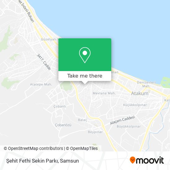 Şehit Fethi Sekin Parkı map
