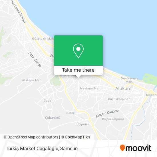 Türkiş Market Cağaloğlu map