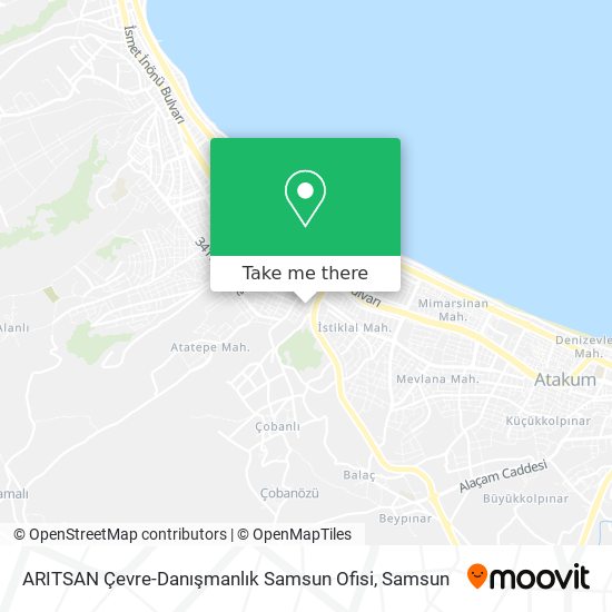 ARITSAN Çevre-Danışmanlık Samsun Ofisi map
