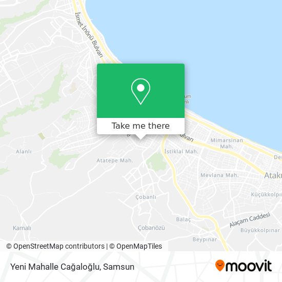 Yeni Mahalle Cağaloğlu map