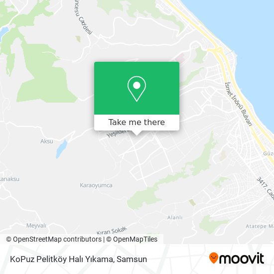 KoPuz Pelitköy Halı Yıkama map
