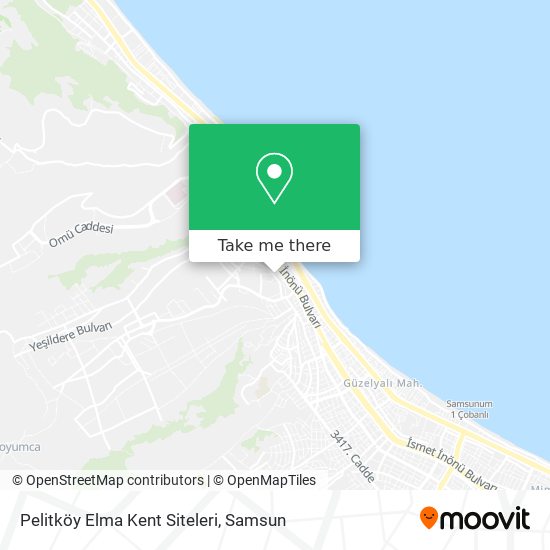 Pelitköy Elma Kent Siteleri map