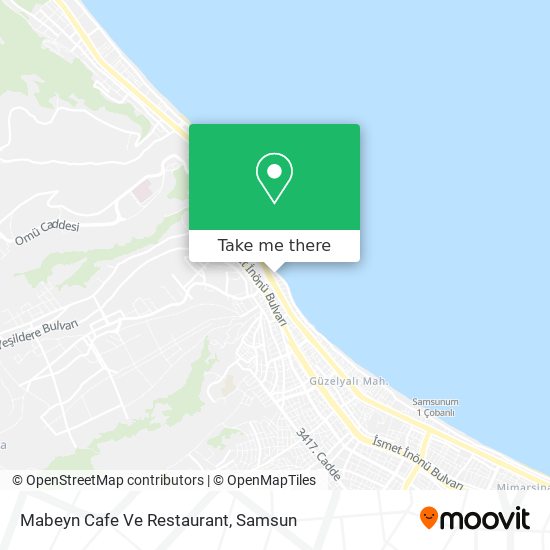 Mabeyn Cafe Ve Restaurant map