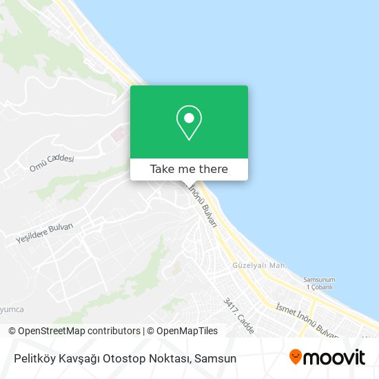 Pelitköy Kavşağı Otostop Noktası map