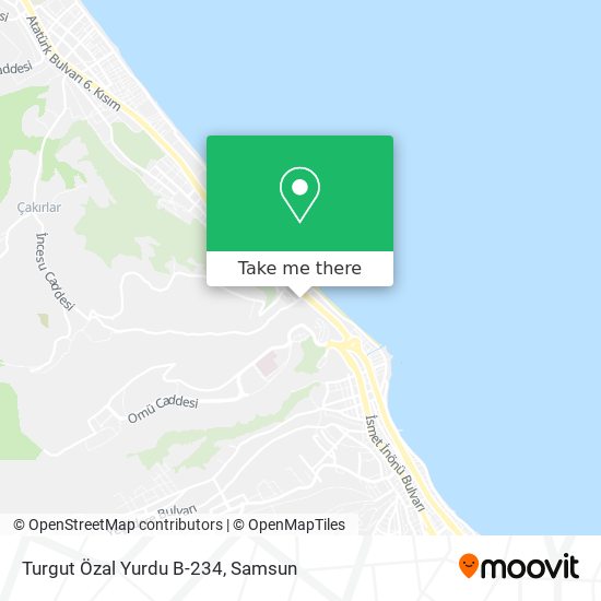 Turgut Özal Yurdu B-234 map