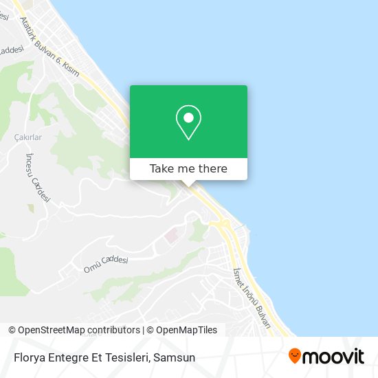 Florya Entegre Et Tesisleri map